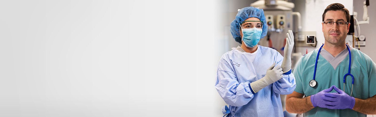 Asian Delivery Man Holding Shopping Bag In Medical Rubber Gloves