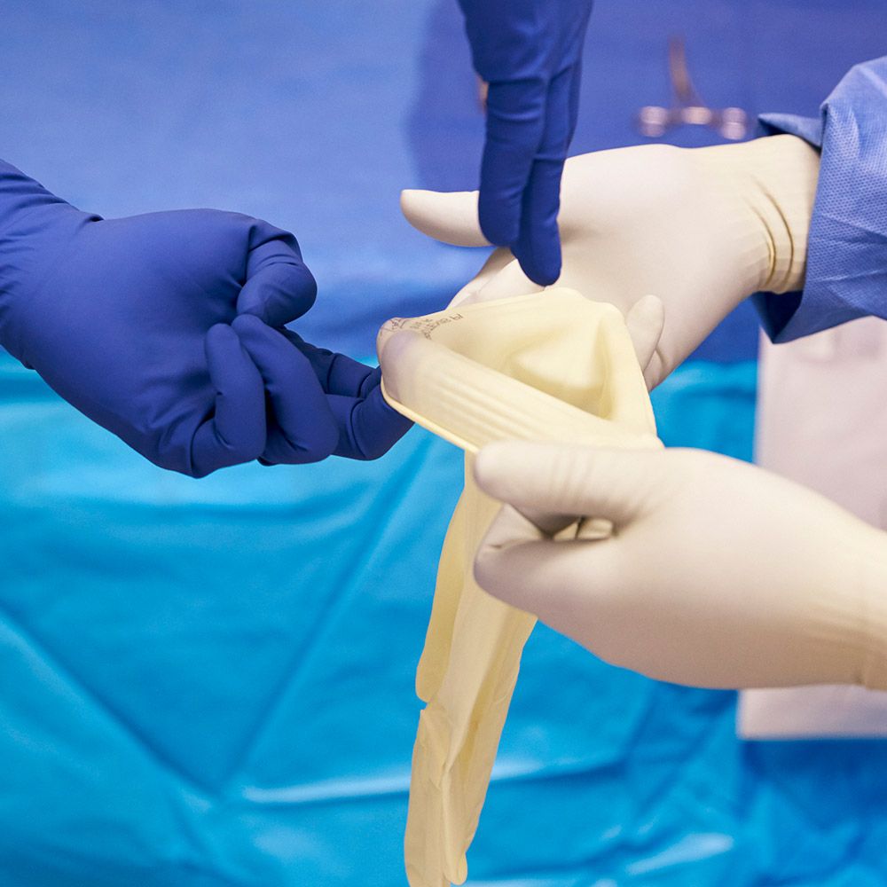 research on surgical gloves