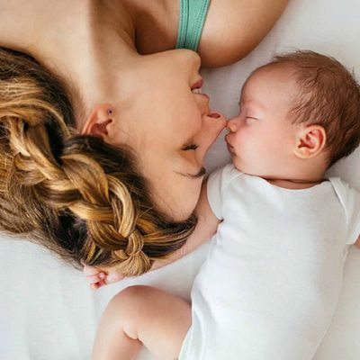 mother and newborn