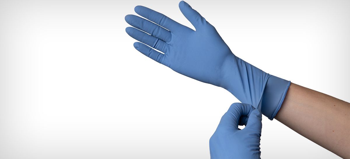 polyurethane gloves for chemo