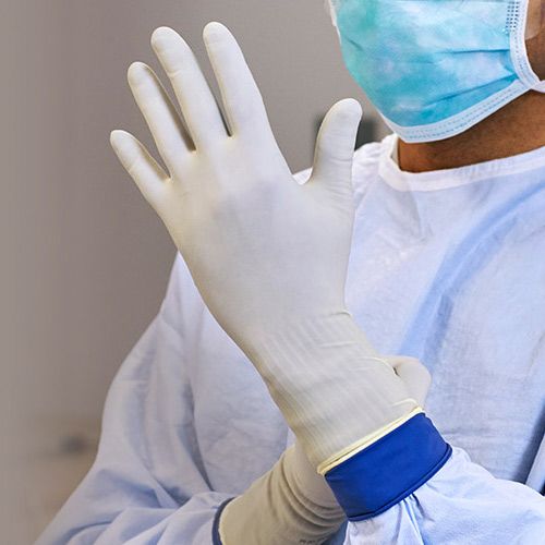 gloves used in hospital