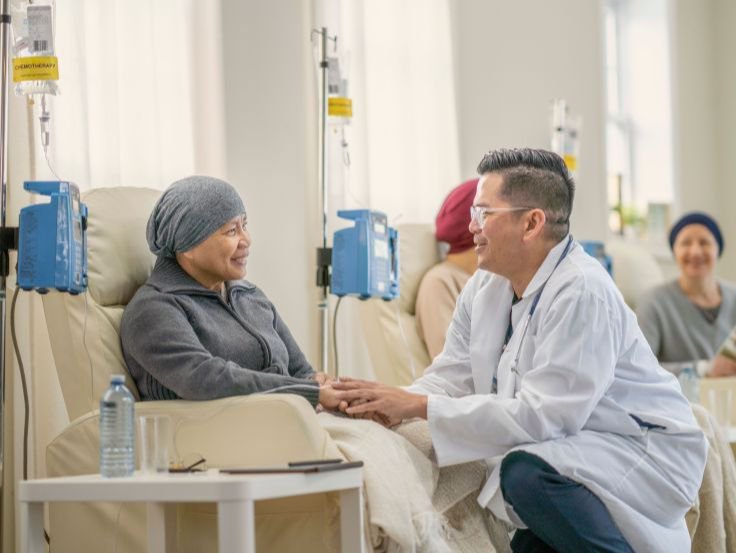 doctor supporting patient care