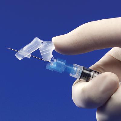 AHS 3cc Luer Lock Syringe and Needle with 25G X 1.5in. Needle