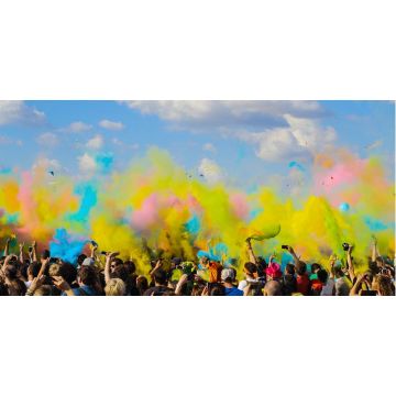 colorful powder.